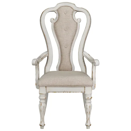 Upholstered Dining Arm Chair